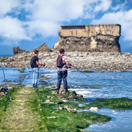 « Cote Plage » Appartement Face Mer Le Portel Exterior foto
